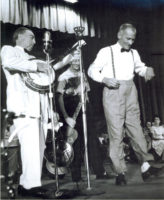 Bascom Lamar Lunsford and folk dancer